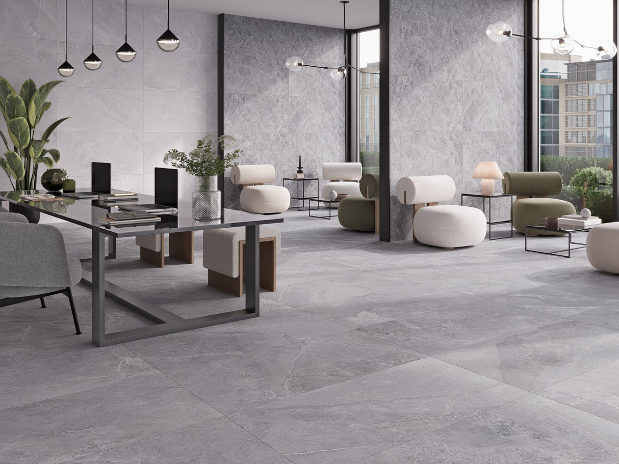 Moon Grey 3DSoft 598×1198 Porcelain Tile