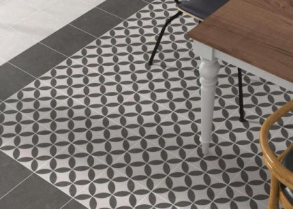 Tile Porc. Vintage Dover Dark