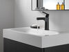 Delta Zura Single Handle Bathroom Faucet - (matt Black) 574-blmpu-dst