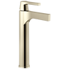 Delta Zura Single Handle Vessel Bathroom Faucet - (polished Nickel) 774-pn-dst