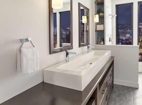 Delta Zura Towel Ring - (chrome)