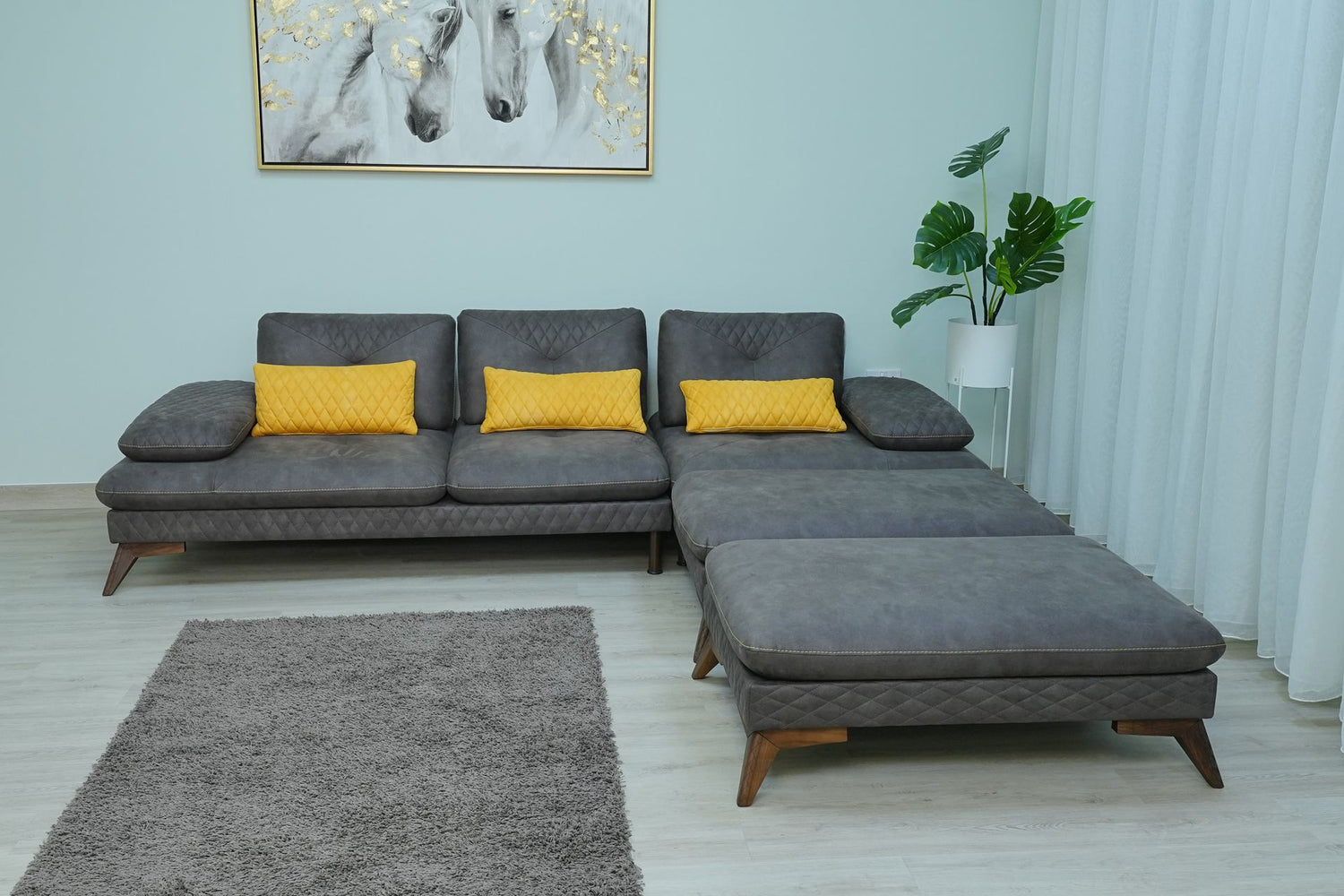 Nubuk 16 Sofa Set