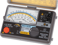 Kyoritsu 3161A Analogue Insulation Testers QATAR