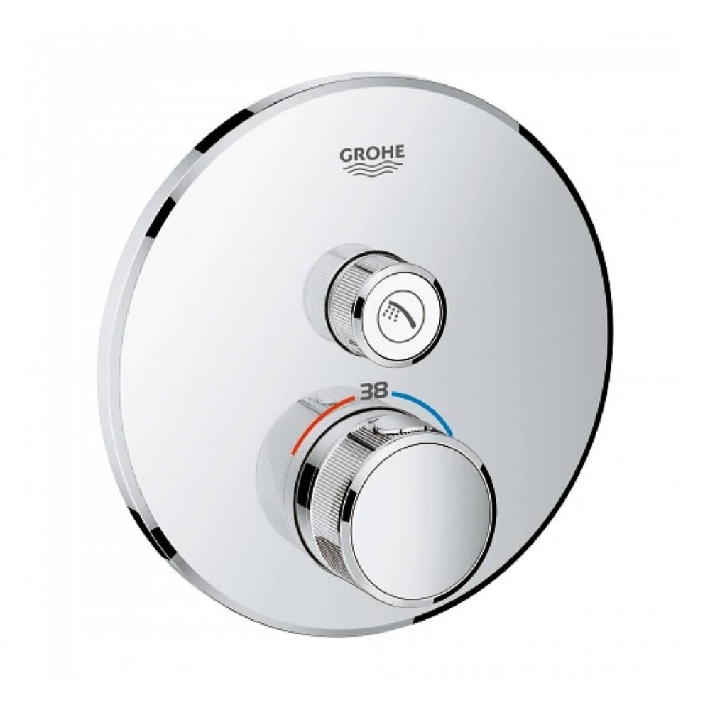 Grohe Grohtherm SmartControl Thermostatic Trim for One Outlet