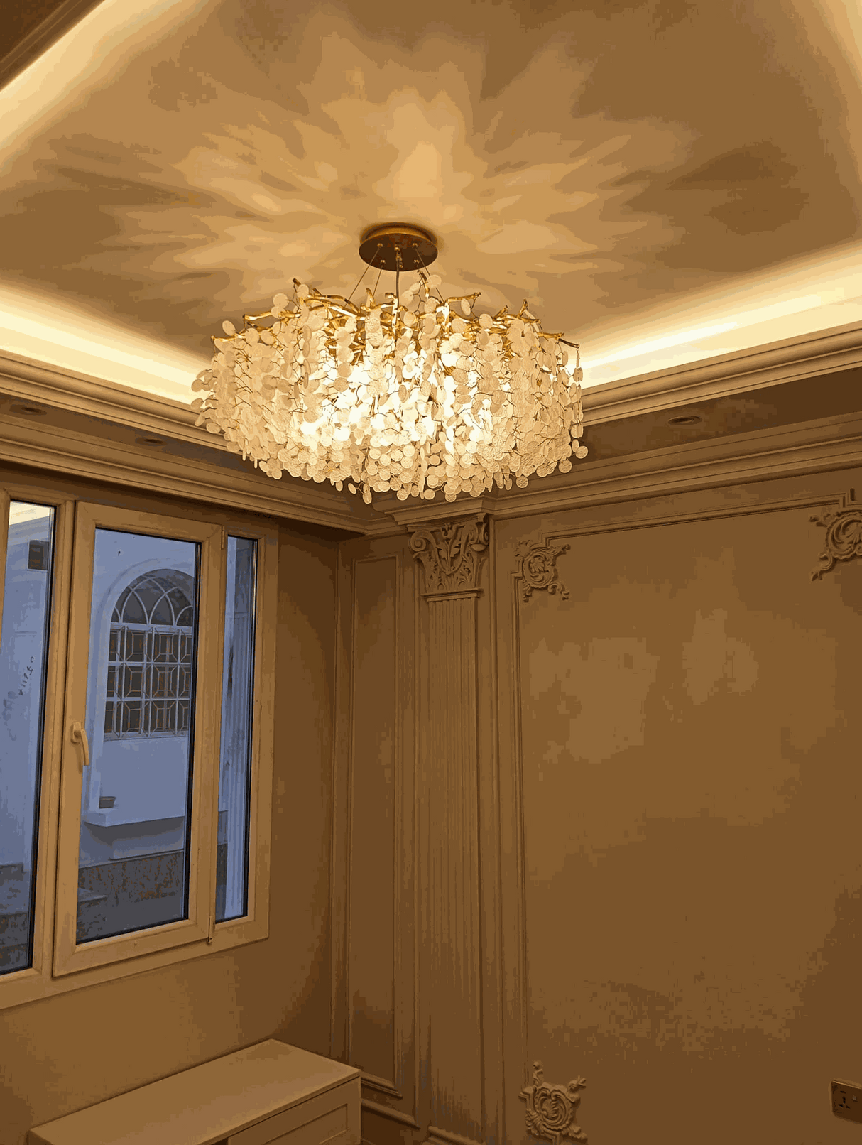 Chandelier - OMG0829-D100 3000K Gold