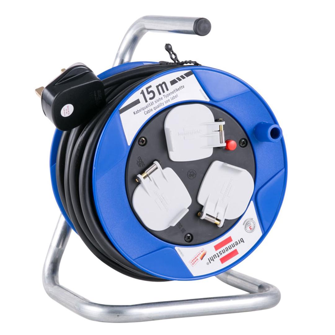 Brennenstuhl Compact 3 Sockets Cable Reel