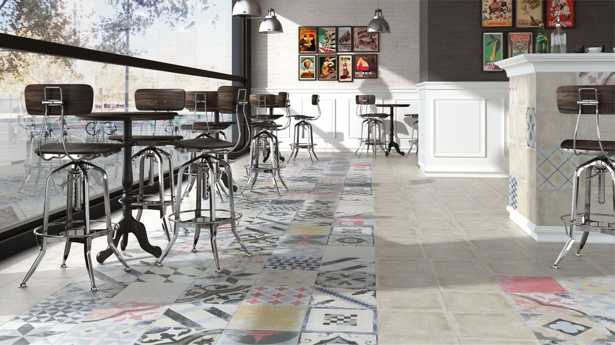 Tile Porc. Heritage Mix