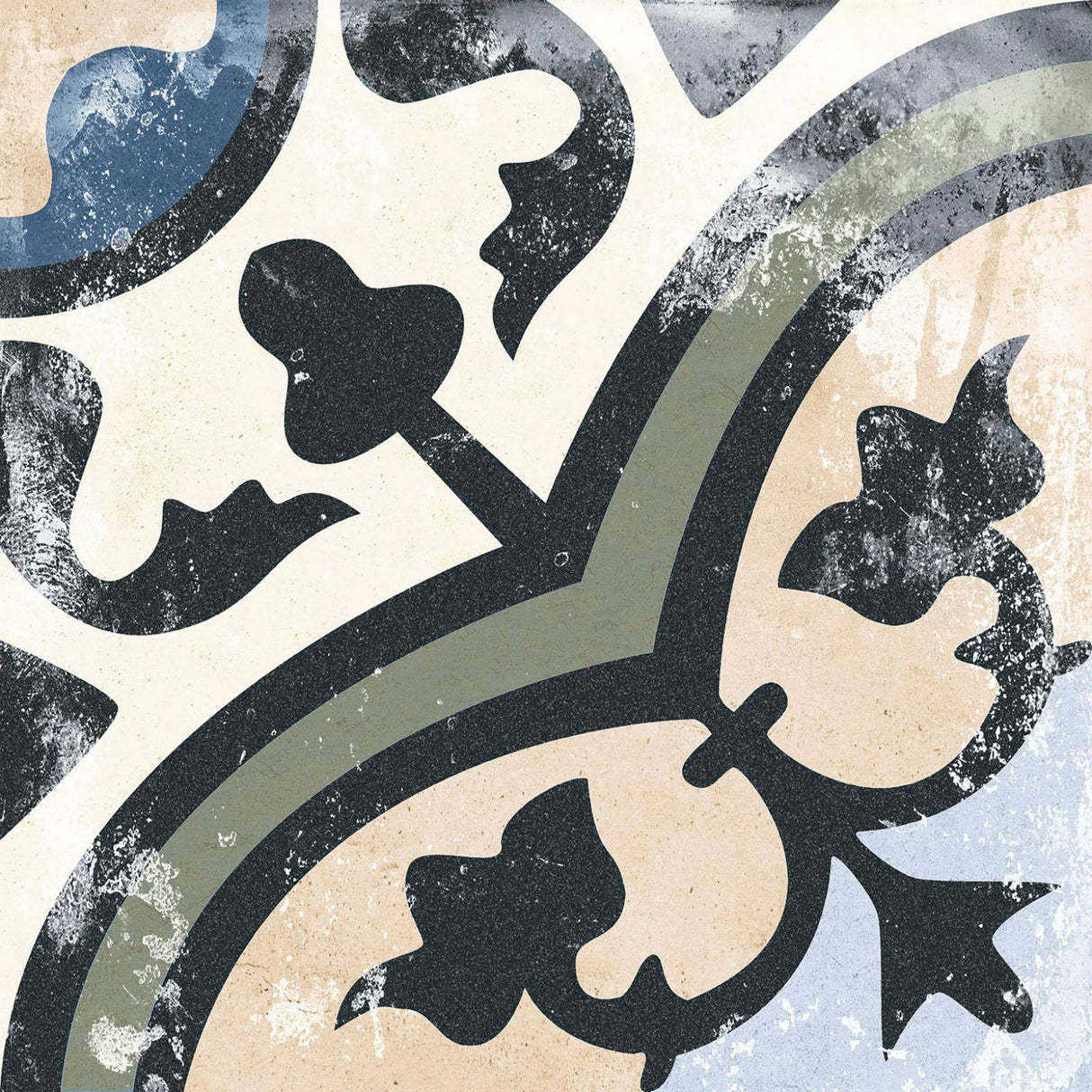 Tile Porc. Heritage Mix