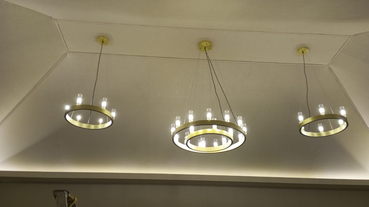 Pendant Lamp - 10302P R900+R500 Gold G9*19