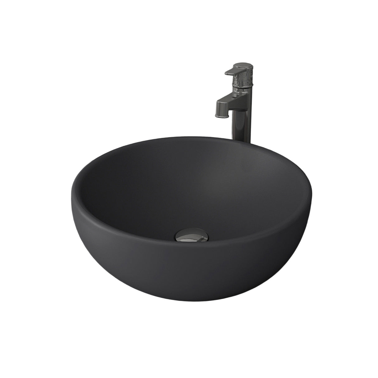 Venezia Roma Bowl Basin – Matt Anthracite