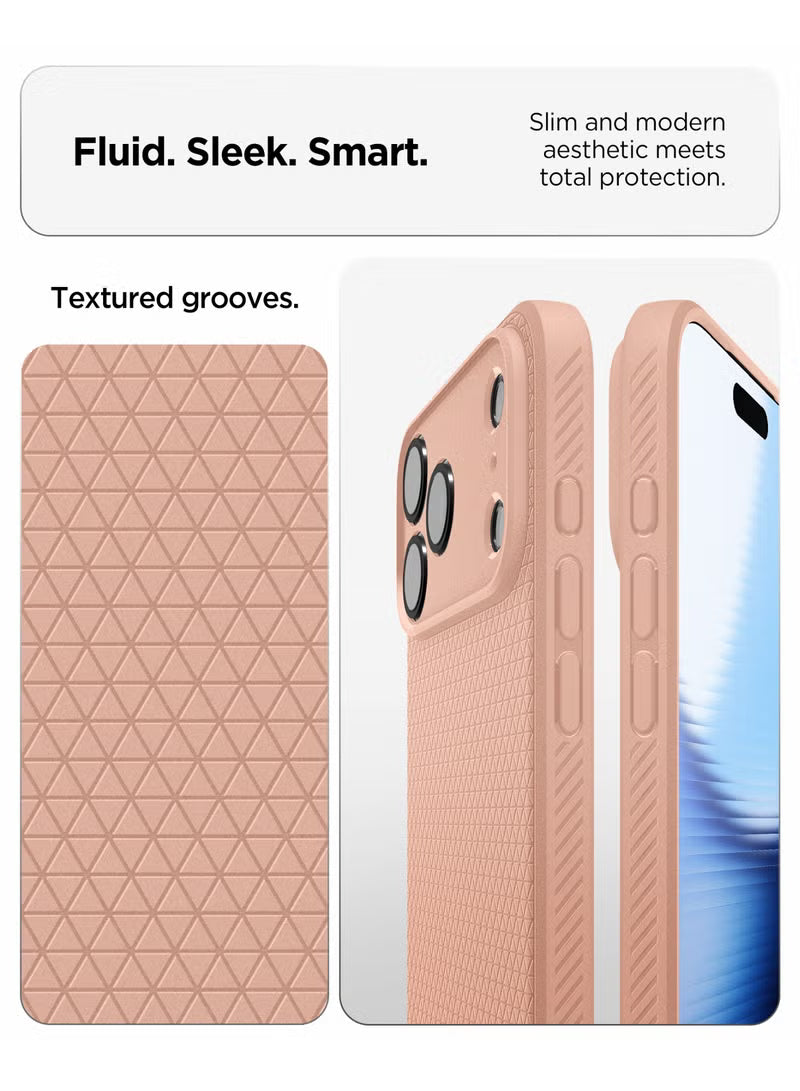 Liquid Air iPhone 17 Pro Max Case Cover (2025) - Rose Titanium