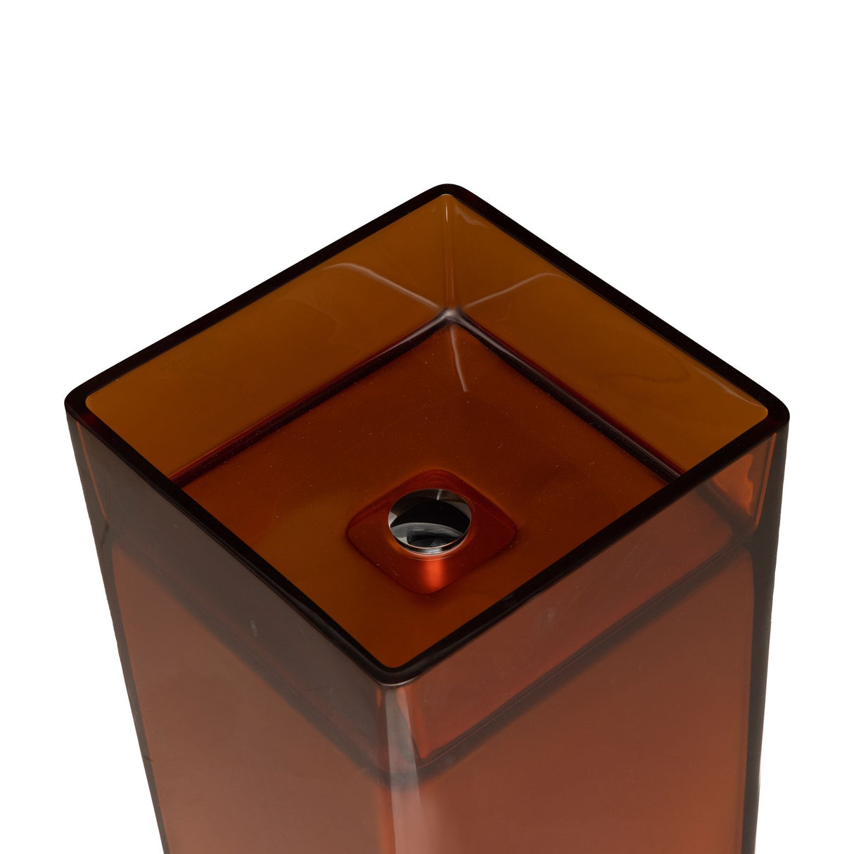 YL5005B – Glass Pedestal Basin (Red Tea)