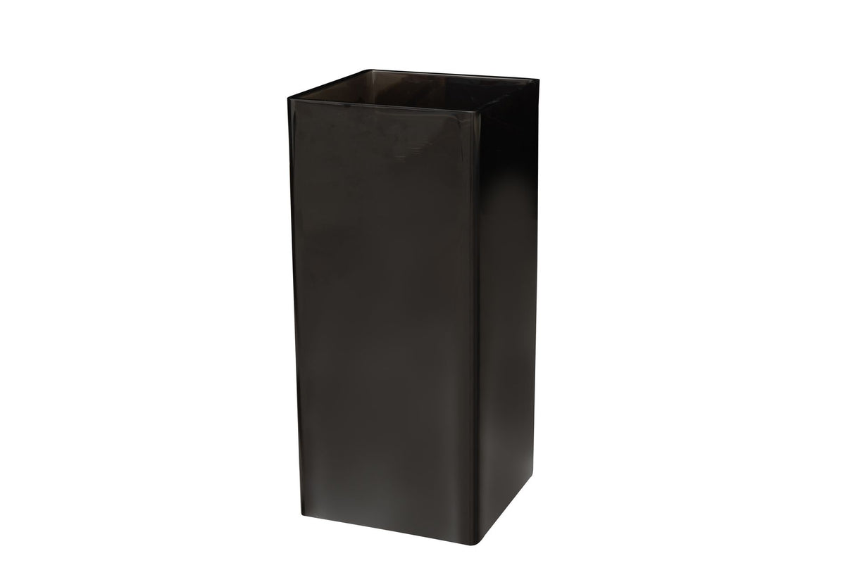 YL5005B – Glass Pedestal Square Basin (Galaxy Black)
