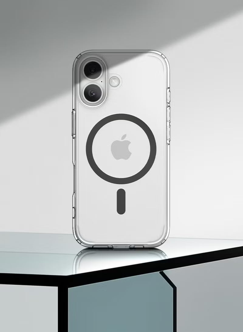Ultra Hybrid MagFit iPhone 17 Case Cover with MagSafe (2025) - Clear Graphite