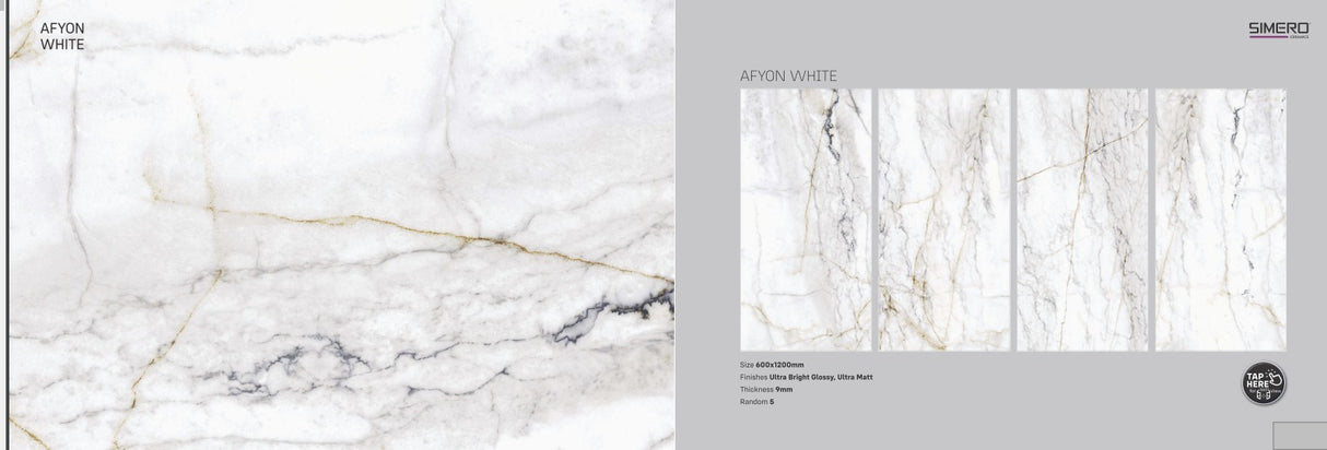 Tile-Afyon White Matt