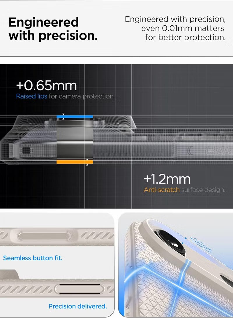 Liquid Air iPhone 17 Air Case Cover - Natural Titanium