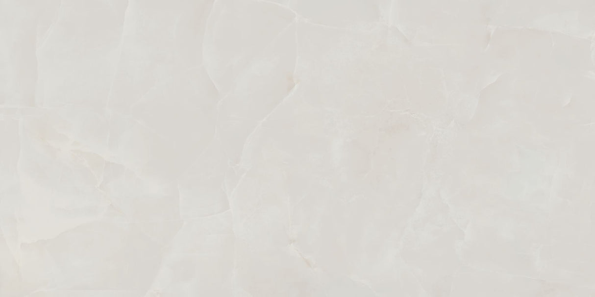 بلاط بورسلين V-Lup بلون كريمي زعفراني مصقول