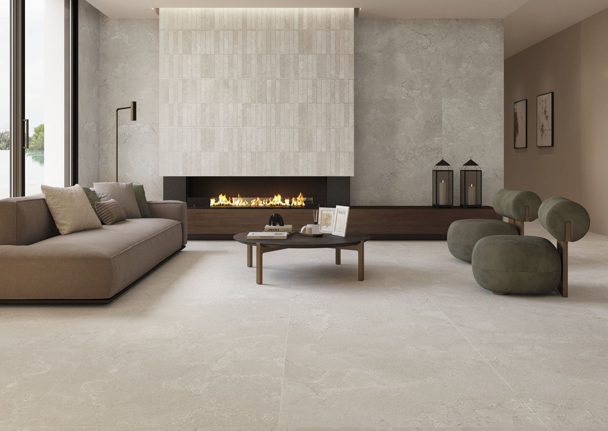 Tile-Porc. 3DB Cruise Decor Bianco MT Rect