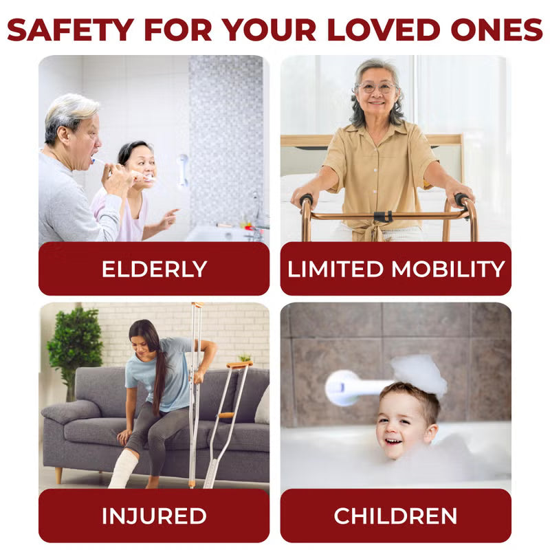 Safe-er-Grip Suction Cup Grab Bar