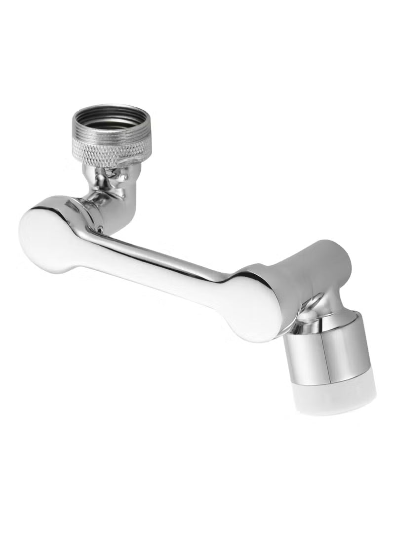 BRIMIX Universal Splash Filter Faucet Extender 1080-Degree Rotate with 2 Modes Sprayer Brass Robotic Arm Faucet Aerator for Kitchen & Bathroom