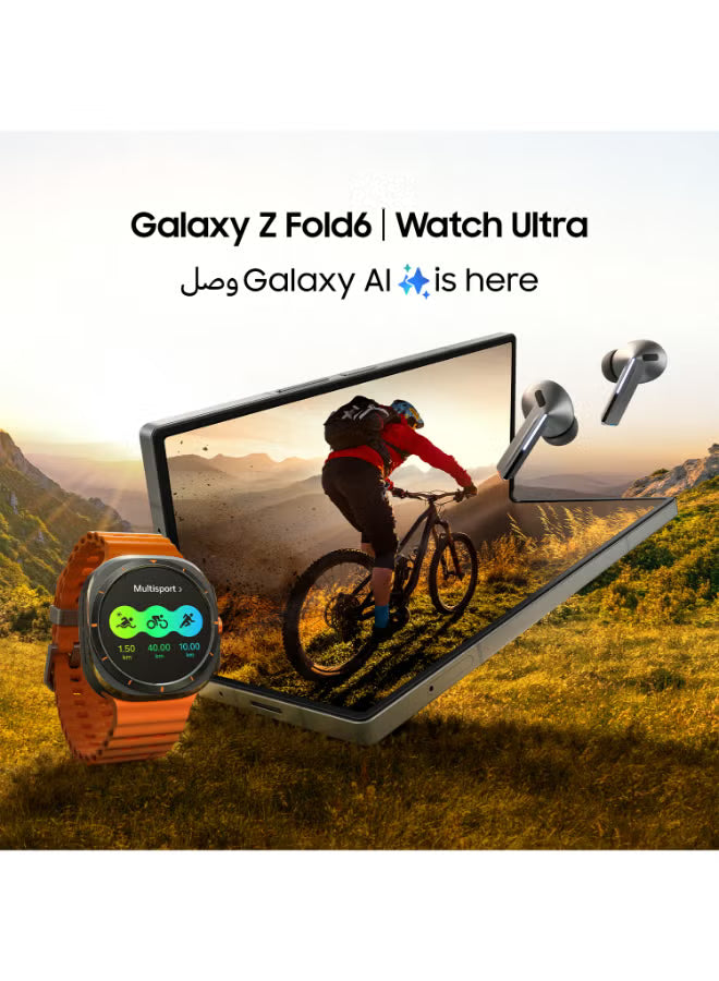 Galaxy Z Fold 6 5G Dual SIM Silver Shadow 12GB RAM 256GB - Middle East Version