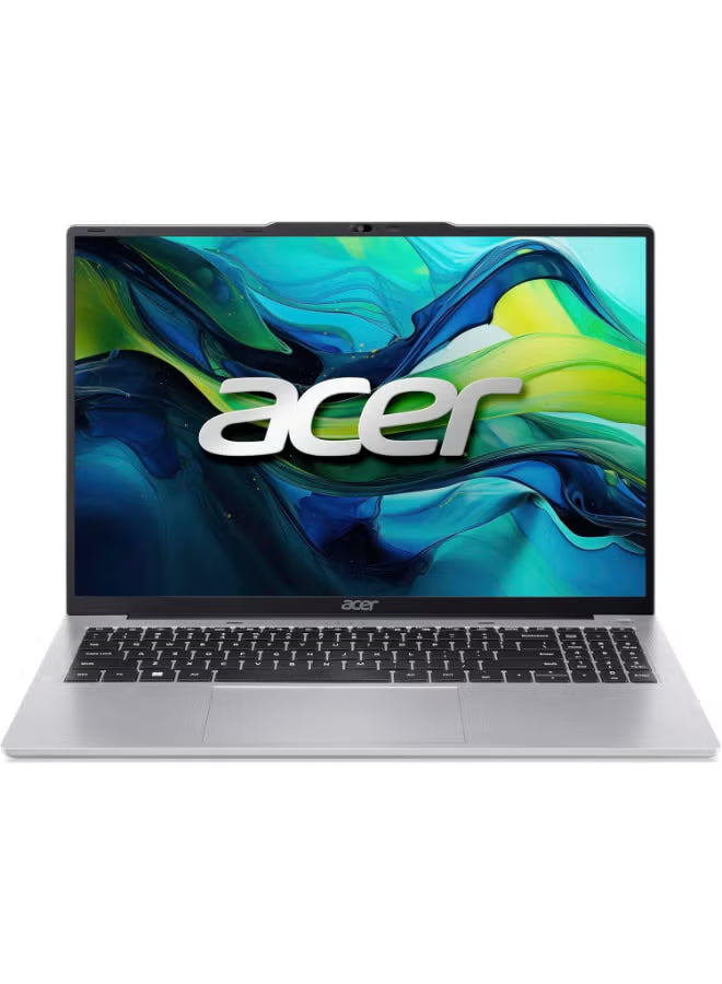Acer Aspire Lite AL16-54P-39U1 Laptop, Intel Core i3-1305U, 8GB RAM, 512GB SSD, 16-Inch WUXGA IPS Display, Windows 11 Pro, Silver