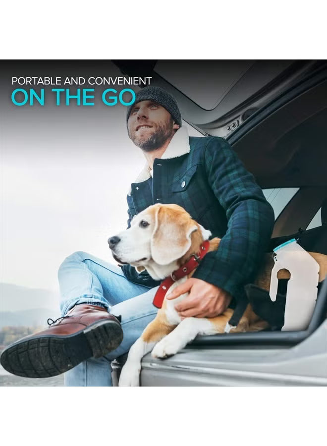 Male Urinal with Glow-in-the-Dark Lid