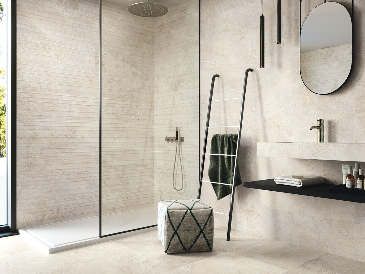 Tile- Augustus Cream Nat Rec