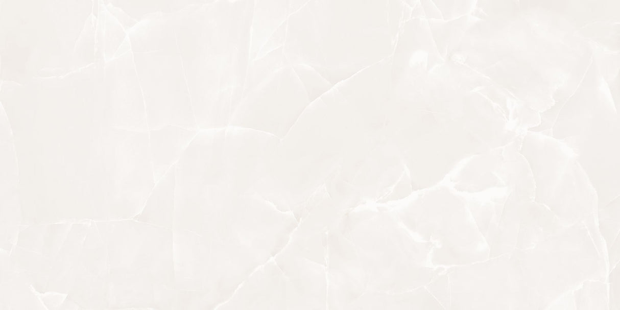 بلاط بورسلين V-Lup بلون كريمي زعفراني مصقول