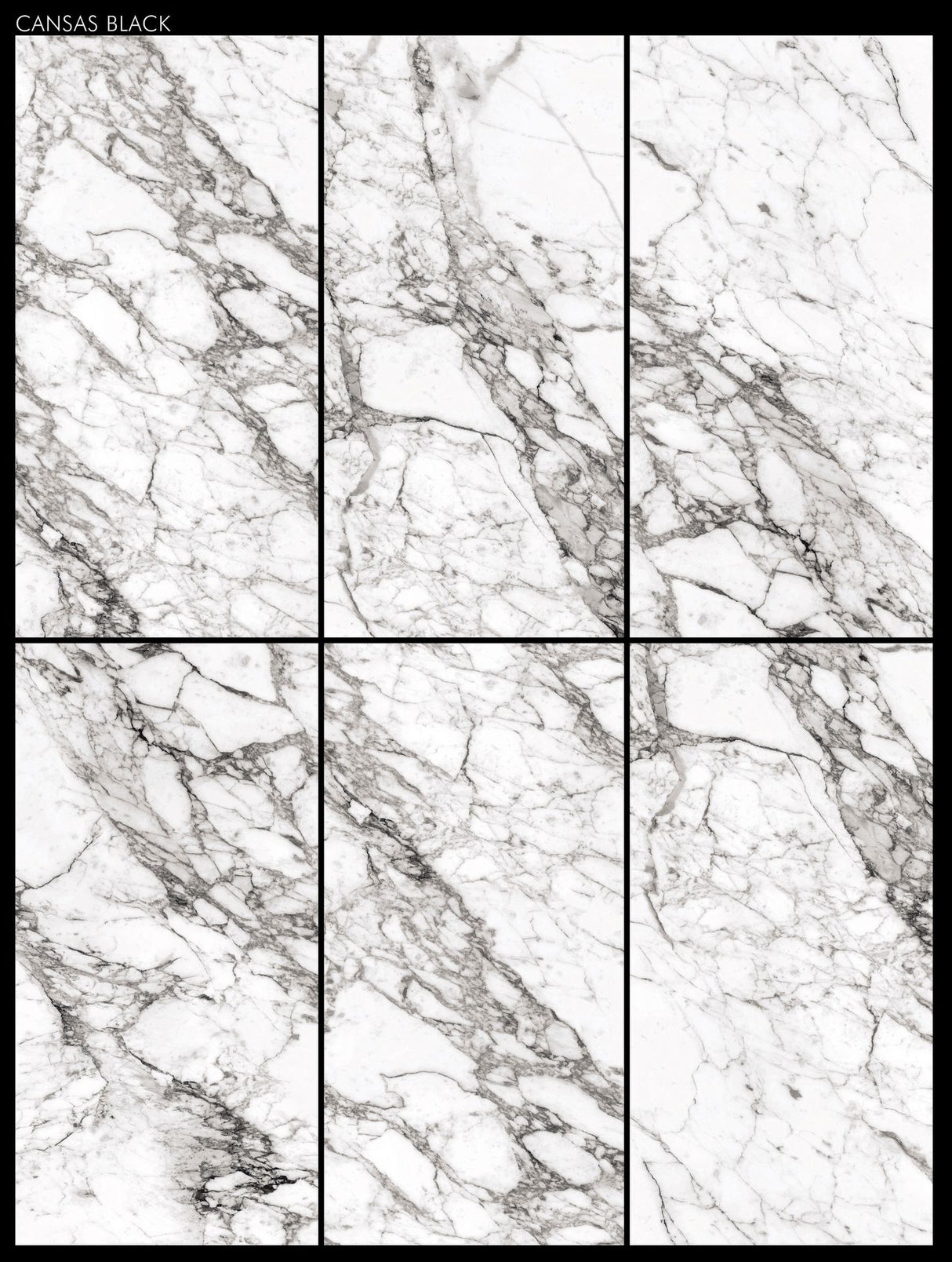 Tile Cansas Black Matt 60x60