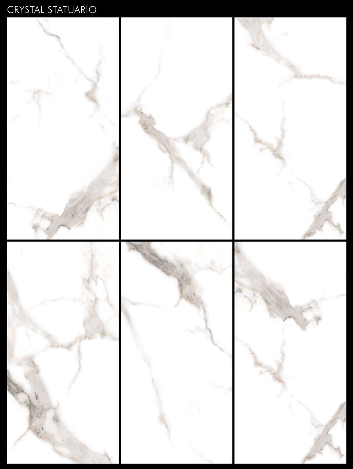 Tile Crystal Statuario Matt 60x60