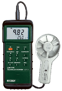 Extech 407113 Heavy Duty CFM Metal Vane Anemometer QATAR