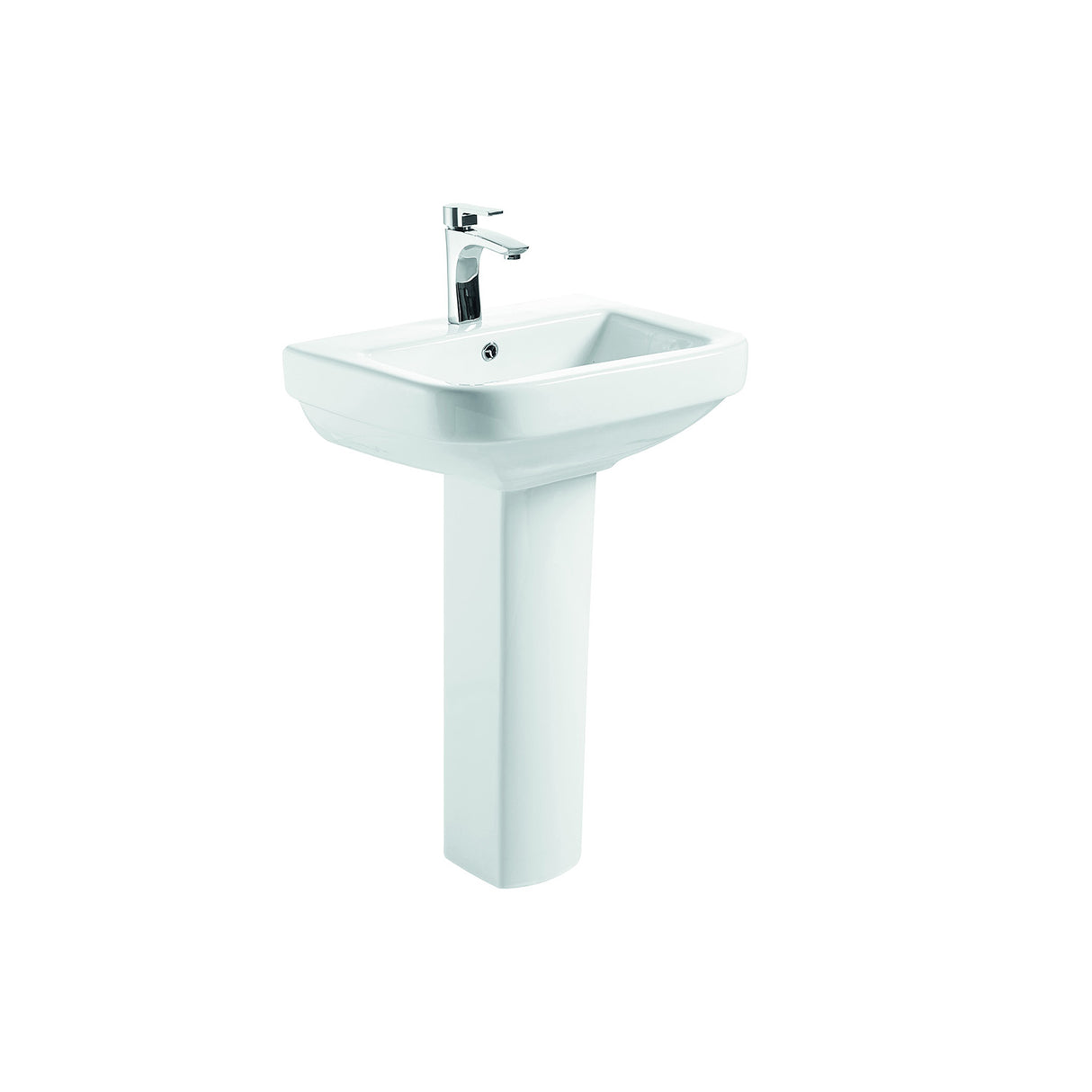 White Pedestal Basin (565×455×855)