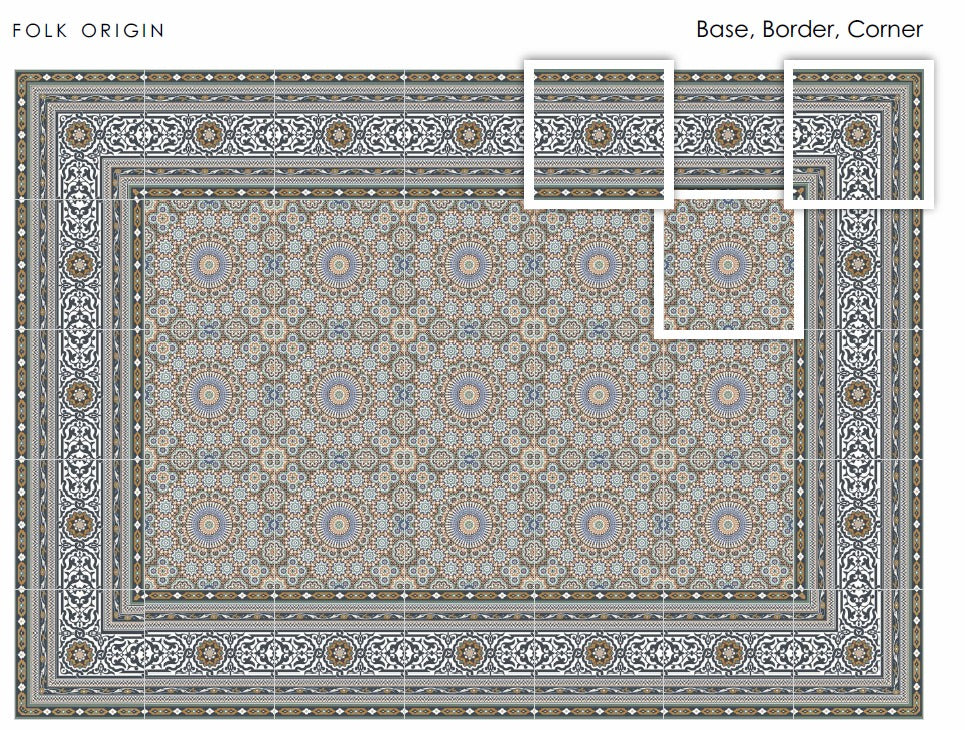 198*198 Folk Origin Corner (Matt) (8,0.31)