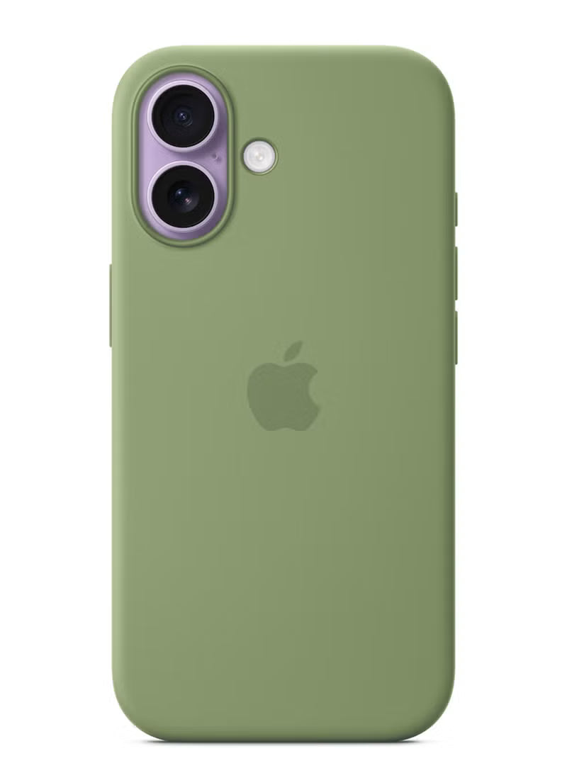 iPhone 17 Silicone Case with MagSafe - Light Moss