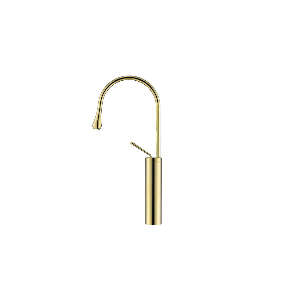 Brushed Gold High-Leg Basin Mixer NH21003BG – Premium Tall Bathroom Tap