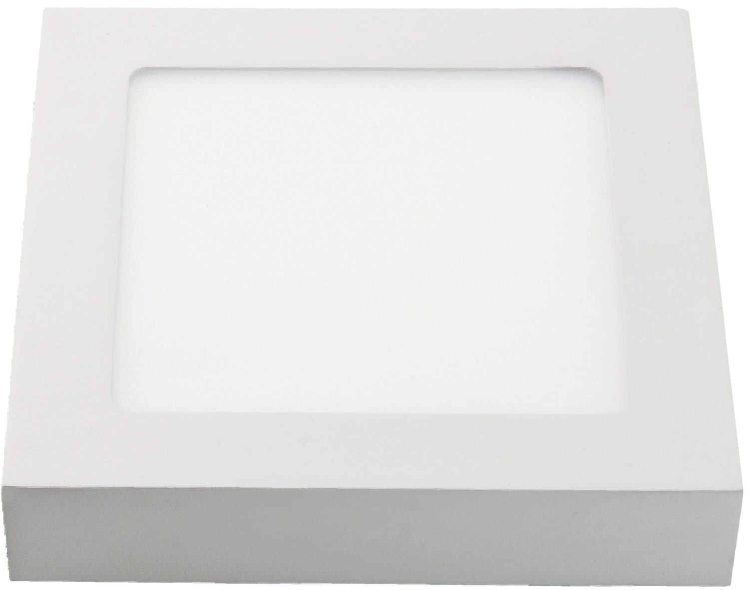 LED Surface Panel Light Square 170-240v 3000k 18w