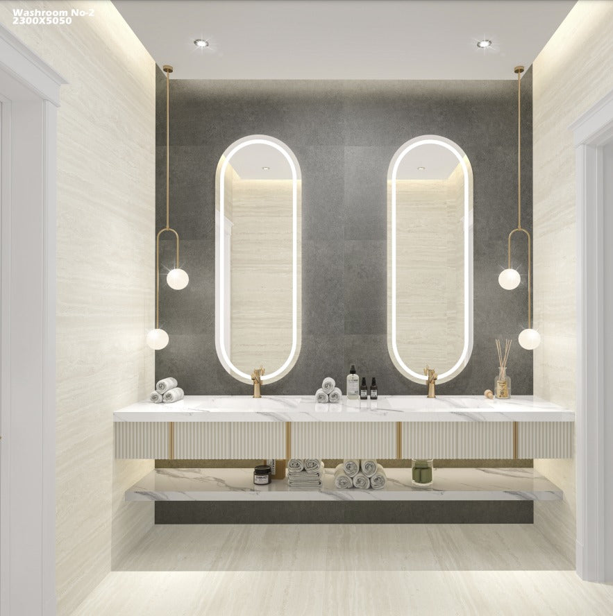 1200*1800 WB-Travertine Vain Beige (Authentic) (2,4.32)