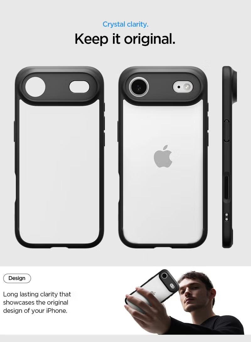 Ultra Hybrid iPhone 17 Air Case Cover (2025) - Matte Black