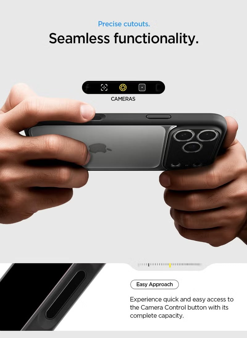 Ultra Hybrid iPhone 17 Pro Max Case Cover (2025) - Matte Black