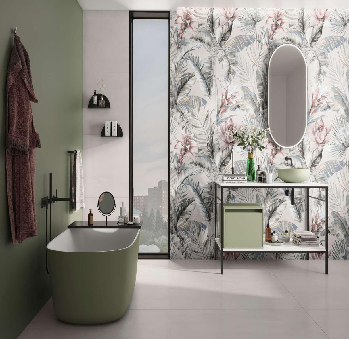 Tile-Wills Grey Decor-B (Evoluta Spark)