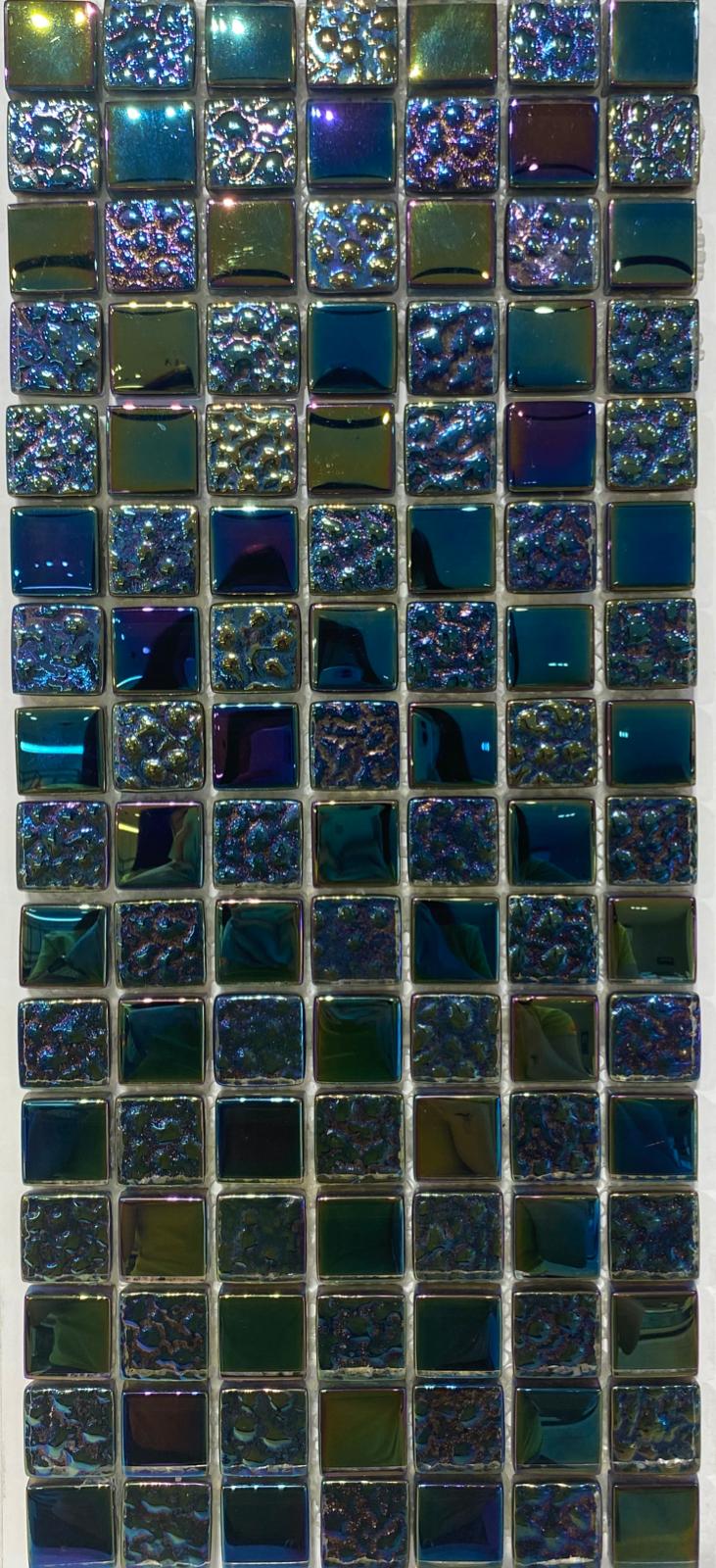 300x300 KM20 Mosaic Tile (Blue Pearl Mix)