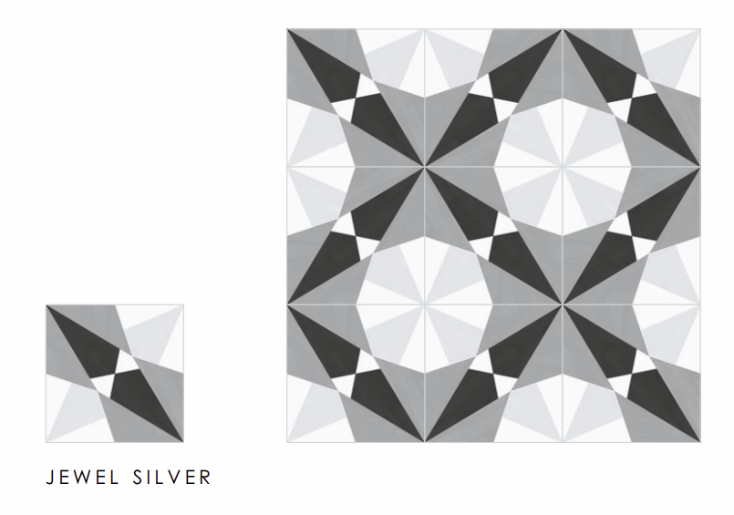 198*198 Jewel Silver (Matt) (18,0.706)