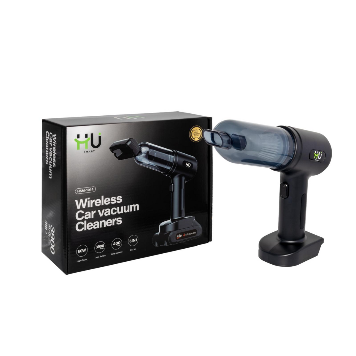 HSM-1014 HU Wireless Car Vacuum Cleaner 60W 3900mAh