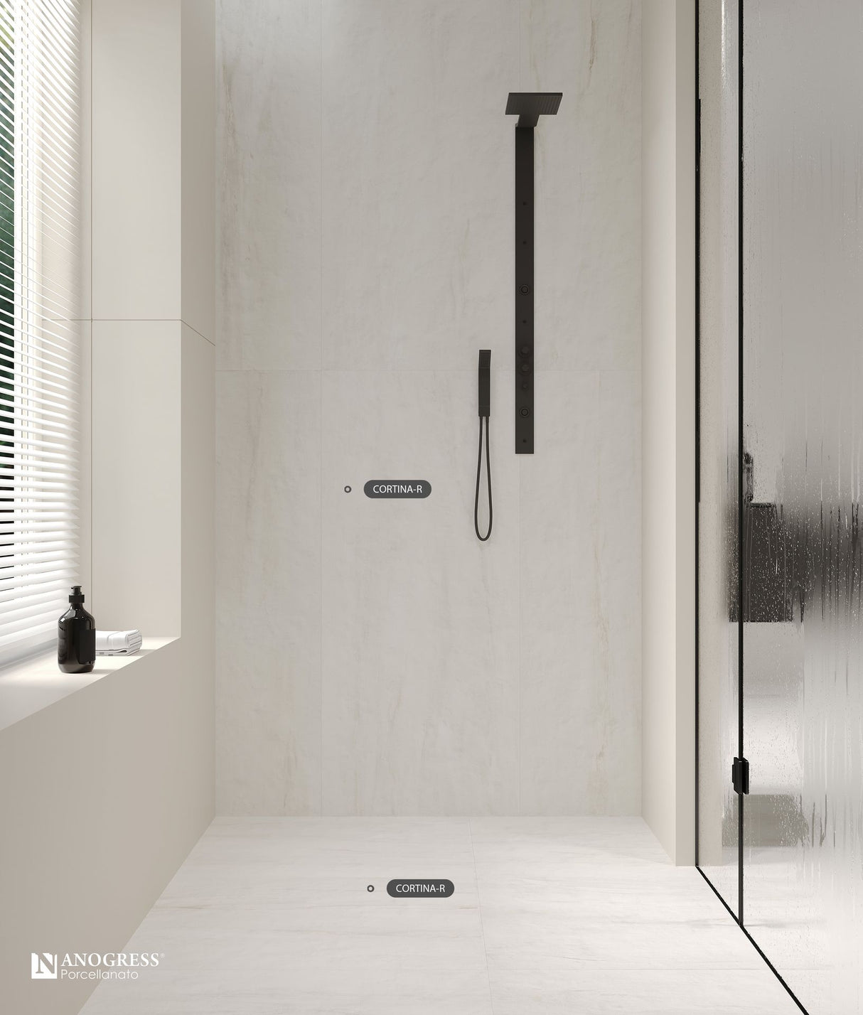 Tile-Cortina - R (Matt Carving)