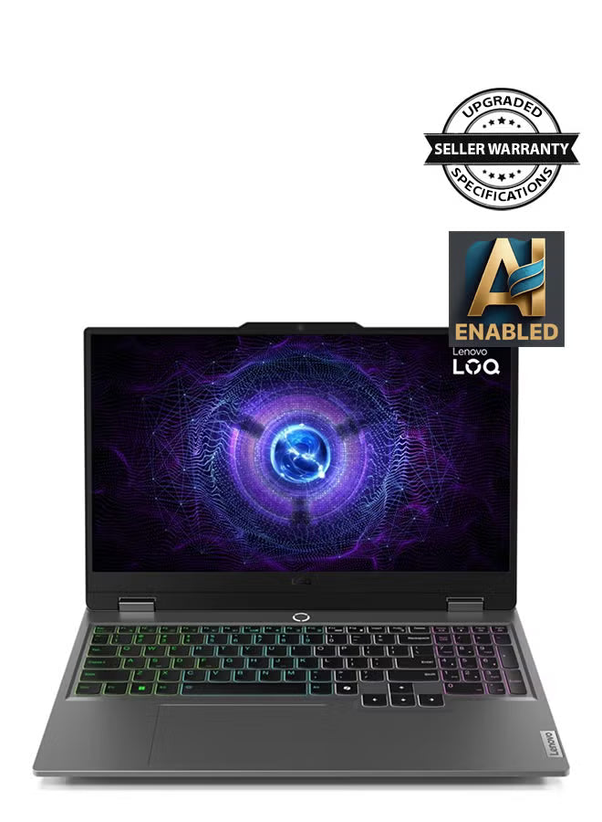 Lenovo LOQ 15IAX9 Gaming Laptop – Core i5-12450HX, 16GB RAM, 512GB SSD, RTX 3050 6GB