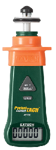 Extech 461750 PocketTach Mini Contact Tachometer QATAR