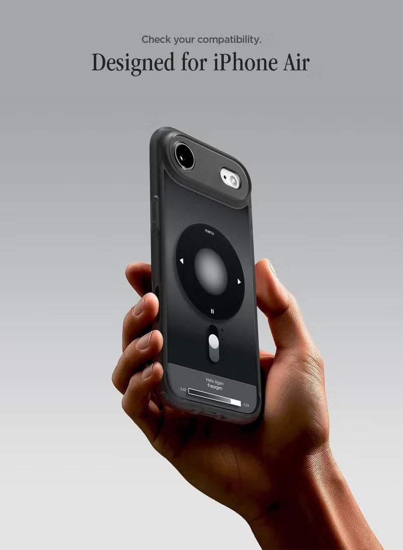 Ultra Hybrid MagFit iPhone 17 Air Case Cover with MagSafe (2025) - Classic Black