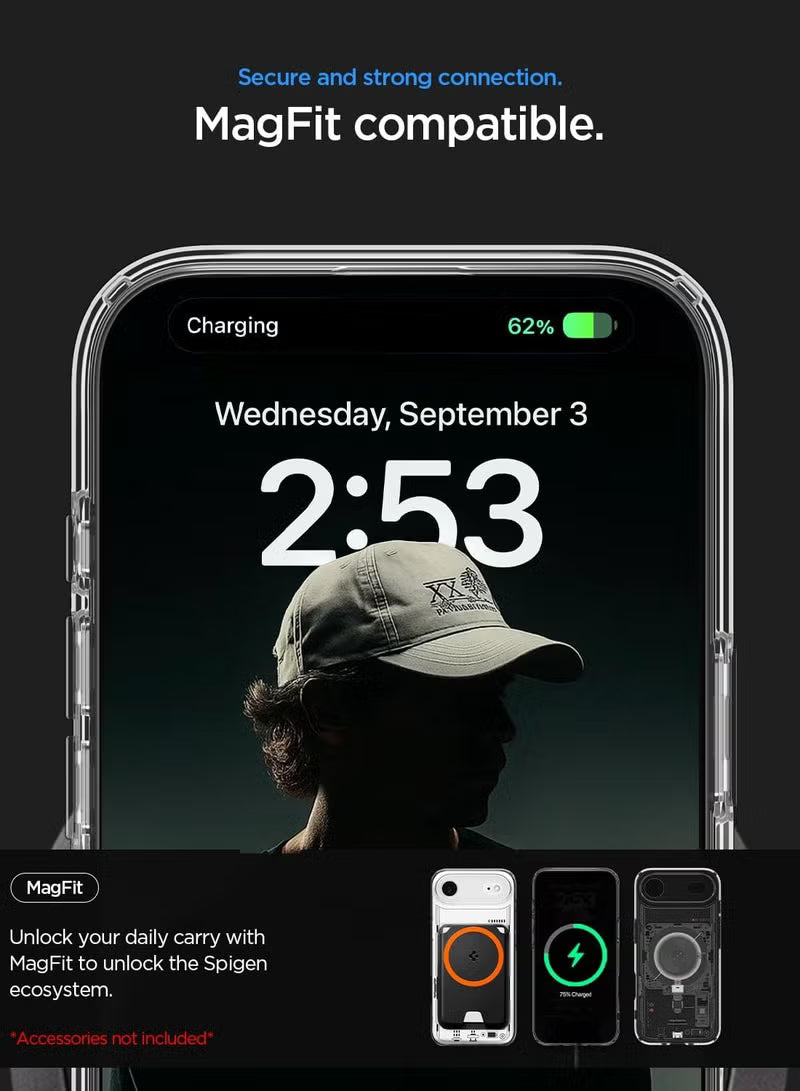 Ultra Hybrid MagFit iPhone 17 Air Case Cover with MagSafe (2025) - Neo One