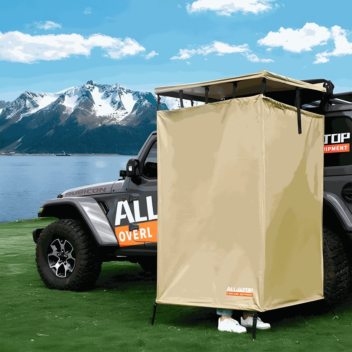 Shower Tent With Top